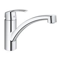 Grohe Start 1 gats keukenkraan met lage uitloop chroom 32441001 - thumbnail