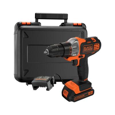 BLACK + DECKER - Accu MultiEvo Boorschroefmachine 18V 1,5Ah + Oplader - MT218K-QW - Gereedschap met verwisselbare kop