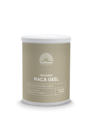 Mattisson HealthStyle Biologische Maca Poeder Mattisson HealthStyle Biologische Maca Poeder