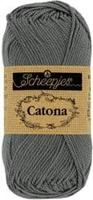 Scheepjes Catona 25g - 501 Anthracite - Haakgaren / Breigaren - thumbnail