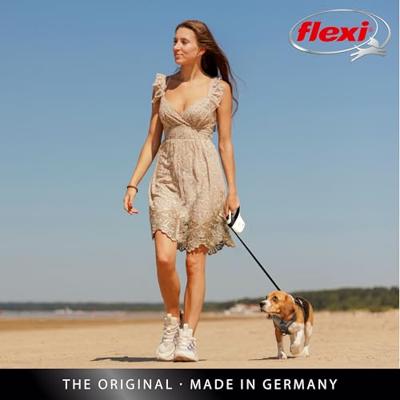 Flexi One for All Tape rollijn 5 meter Zwart/Wit - thumbnail