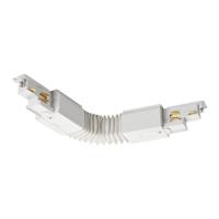 SLV 1002646 S-TRACK 230V-railsysteemcomponenten Flexverbinder Wit - thumbnail