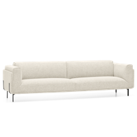 4-Zitsbank Fiji Beige Stof - thumbnail