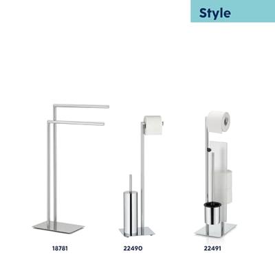 Kela Style Handdoekrek - Zilver