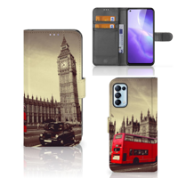 OPPO Find X3 Lite Flip Cover Londen - thumbnail