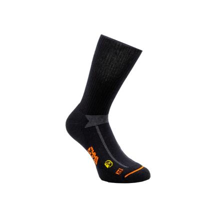 Emma Safety Footwear Emma sok hydro-dry working sustainable | zwart/grijs | maat 47 - 8715316149337