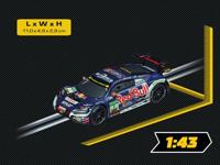 DTM Supercars racecircuit, 6,3 m lang, auto's op schaal 1/43, Carrera Go, vanaf 6 jaar - thumbnail