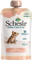 Schesir kitten crème 0-6 maanden kip 150g - thumbnail