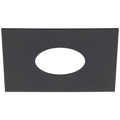 SLV Inbouwframe voorNuminos XS recht 160/70mm zwart - 1006137