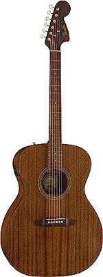 Fender Monterey Standard WN Natural elektrisch-akoestische westerngitaar met gigbag