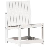 3-delige Loungeset massief grenenhout wit - thumbnail