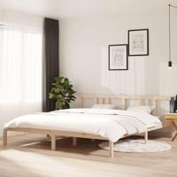 Bedframe massief hout 180x200 cm Super King Size - thumbnail