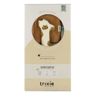 Trixie newborn geschenkdoos m - lucky leopard Trixie newborn geschenkdoos m - lucky leopard