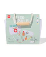 HEMA Dokterstas 21x19x12cm hout - thumbnail
