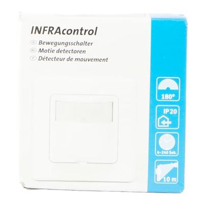 Kopp 8058.1301.0 PIR-bewegingsmelder Inbouw (in muur) 180 ° Triac Wit IP20
