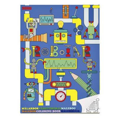 Haza Witbaard Kleurboek robot