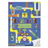 Haza Witbaard Kleurboek robot - thumbnail