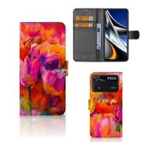 Hoesje Xiaomi Poco X4 Pro 5G Tulips - thumbnail