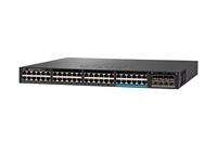Cisco Catalyst 3650-8X24UQ-S netwerkschakelaar met 24 poorten Gigabit Ethernet 4 x 10G uplink basis-IP-functies, levenslange beperkte garantie met geavanceerde formule (WS-C3650-8X24UQ-S) - thumbnail
