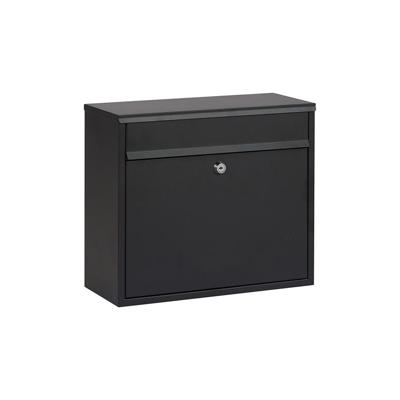 Brievenbus Calgary - mat zwart Brievenbus Calgary - mat zwart