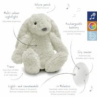 ZAZU Nachtlamp Ro het konijn wit - thumbnail