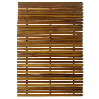 VidaXL Badmat acaciahout 80 x 50 cm 2 stuks VidaXL Badmat acaciahout 80 x 50 cm 2 stuks