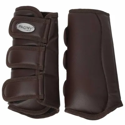 Pagony Dressage Boots achter donkerbruin maat:cob Pagony Dressage Boots achter donkerbruin maat:cob
