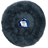 Let's Sleep Donut 100 cm Donkergrijs - thumbnail