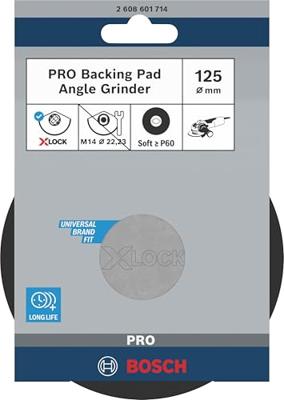 Bosch Accessories 2608601714 X-LOCK steunschijf, zacht, 125 mm Bosch Accessories 2608601714 X-LOCK steunschijf, zacht, 125 mm