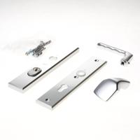 Hoppe veiligheidsbeslag knop/kruk - SKG*** met kerntrek - London - PC 72 - deurdikte 38/43mm - F1 - thumbnail