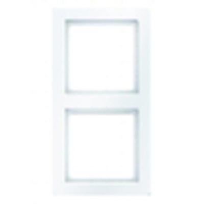 Berker Q.1 afdekraam 2-voudig polarwit