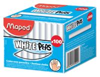 Schoolbordkrijt maped white'peps ds 100st wit - thumbnail