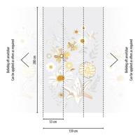 Livingwalls The Wall II - Grijs - Floral - 392101 - thumbnail