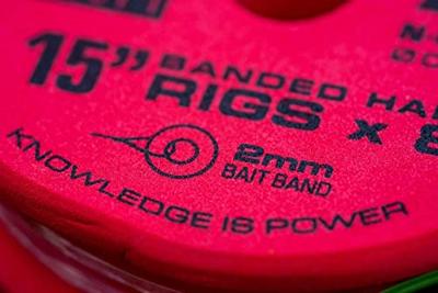 Guru Bait Bands Qm1 Ready Rig 38cm/15inch (0.17/size 16)