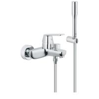 GROHE Eurosmart Cosmopolitan badkraan met omstel en koppelingen met garnituur chroom 32832000 - thumbnail