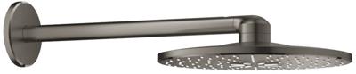 Regendoucheset GROHE Rainshower SmartActive 31 cm met Wandarm Hard Graphite Geborsteld