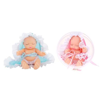Beau Baby babypop in bal, 12cm