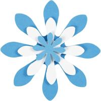 Creativ Company Ponsen set, madelief, afm 25+49+75 mm, 3 stuk/ 1 doos - thumbnail