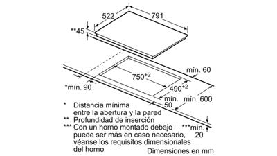 Vitrokeramische kookplaat Balay 3EB785LQ 80 cm