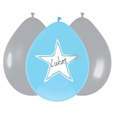 Haza Witbaard Ballonnen baby jongen, 6st. Haza Witbaard Ballonnen baby jongen, 6st.