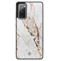 Samsung Galaxy S20 FE hoesje - Marmer goud - thumbnail