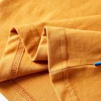 Kindershirt met lange mouwen dinosaurusprint 116 donkerokerkleurig - thumbnail