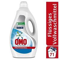 Omo Professional Pro Formula Active Clean wasmiddel, fles van 5 liter, 71 wasbeurten - thumbnail