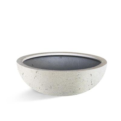 Grigio Bowl 40x18cm Antique White