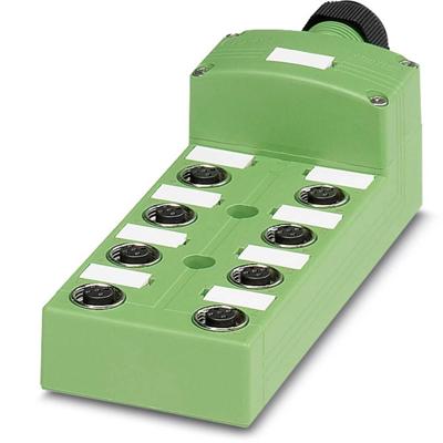 Phoenix Contact SACB-8/ 8-C SCO 1516881 Passieve sensor/actorbox M12-verdeler met metalen schroefdraad 1 stuk(s) Piece