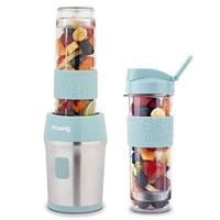 Miniblender - SMOO16 - 300 W - 570 ml - Pastelblauw - Inclusief 2 waterflessen - thumbnail