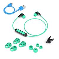 JLab JBuds Pro Bluetooth Wireless Earbuds, in-ear hoofdtelefoon met 10 mm titanium drivers en geluidsisolatie, incl. Gel-oordopjes en Cush-Fin-oordopjes voor optimale pasvorm (Blauwgroen) - thumbnail
