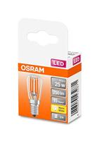 OSRAM HOMELIGHTING 4058075432871 LED-lamp Energielabel F (A - G) E14 Speciale vorm 2.8 W = 25 W Warmwit (Ø x l) 26 mm x 65 mm 1 stuk(s) - thumbnail