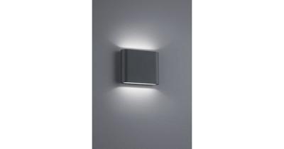 Trio WandlampThames II Up - Down 11,5cm antraciet - 227560242