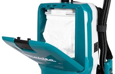 Makita VC012GZ01 Accu rugstofzuiger met machineansluiting + AWS-zender XGT 40V Max Basic Body Makita VC012GZ01 Accu rugstofzuiger met machineansluiting + AWS-zender XGT 40V Max Basic Body